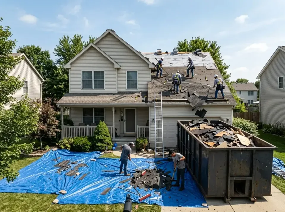 roof-replacement-debris-remova-004 — frequently asked questions, Cheapest Dumpster Rentals in Cleves, OH